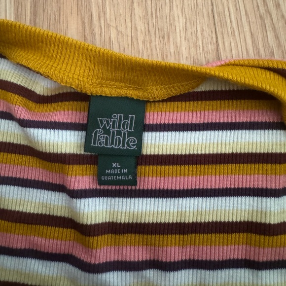 Target Wild Fable Fringe Crop Top XL - Picture 3 of 3